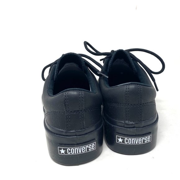 Converse SKID GRIP CVO Casual Leather Low Top Black Shoes Women Size 6.5 168914C - Picture 6 of 11